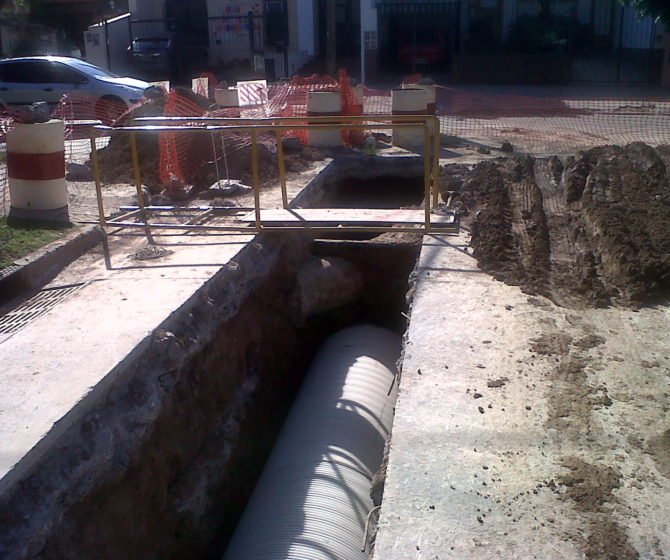 Desagüe Pluvial calle Caseros 600mts. – Vicente López